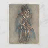 Max Weber Cubism Painting Briefkaart (Voorkant)