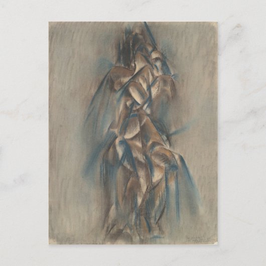 Max Weber Cubism Painting Briefkaart (Voorkant)