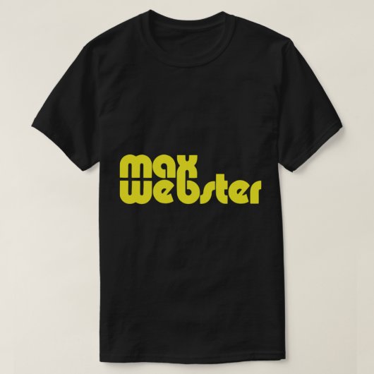 Max Webster Max Webster Essential T-Shirt (Design voorkant)