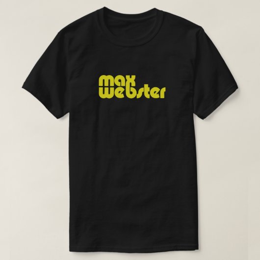 Max Webster Max Webster Essential T-Shirt.png T-shirt (Design voorkant)