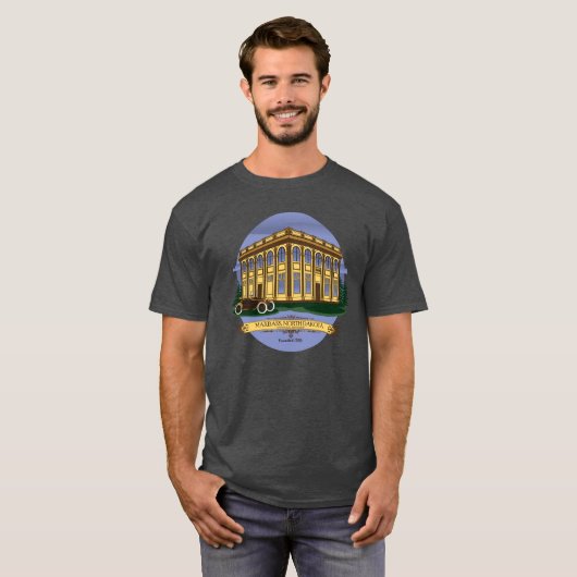 Maxbass Historic Town Square T-Shirt (Voorkant volledig)