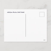 Maxbass zaterdagnacht feestdagenkaart (Achterkant)