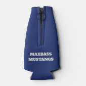 Maxbass zaterdagnacht flesjeskoeler (Achterkant)