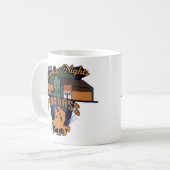 Maxbass zaterdagnacht koffiemok (Voorkant links)