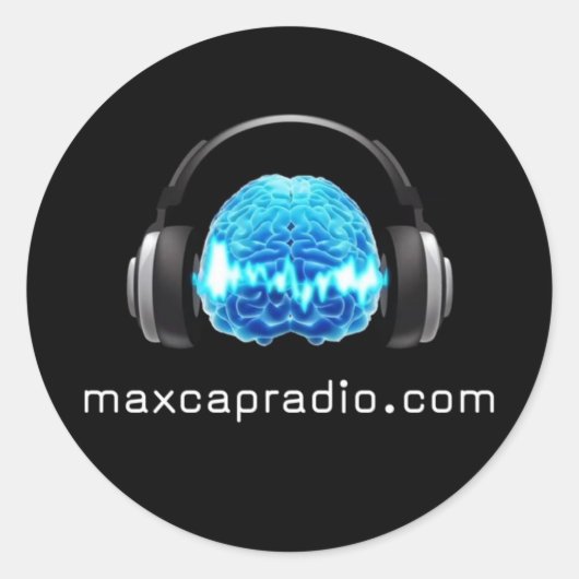 maxcapsticker ronde sticker (Voorkant)