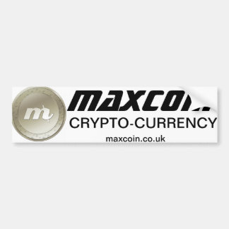 Maxcoin Bumpersticker