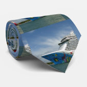 Maxed Bow Striped Stropdas (Opgerold)