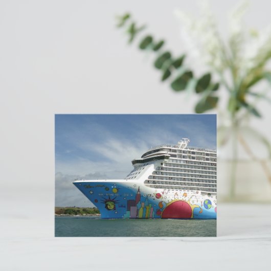 Maxed buigt uit briefkaart (Staand voorkant)