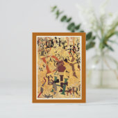  Maxfield Parrish "Alphabet" Briefkaart (Staand voorkant)