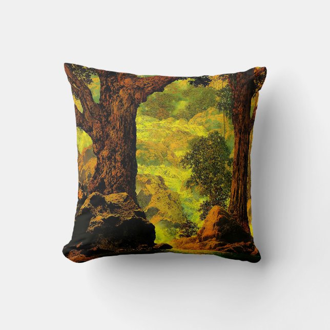 Maxfield Parrish art Kussen (Voorkant)