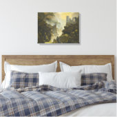 Maxfield Parrish Aucassin zoekt naar Nicolette Canvas Afdruk (Insitu (Slaapkamer))