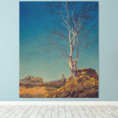 Maxfield Parrish Canvas Afdruk (Insitu (Houten vloer))