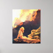 Maxfield Parrish Canvas Afdruk (Voorkant)