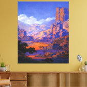Maxfield Parrish Canvas Afdruk (Insitu (Woonkamer))