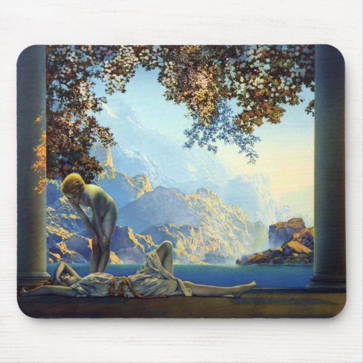 Maxfield Parrish Daybreak Muismat (Voorkant)