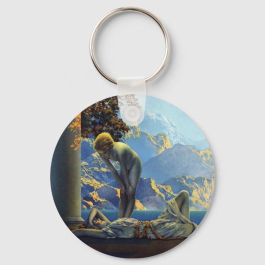 Maxfield Parrish Daybreak Sleutelhanger (Voorkant)