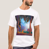 Maxfield Parrish Daybreak T-shirt (Voorkant)