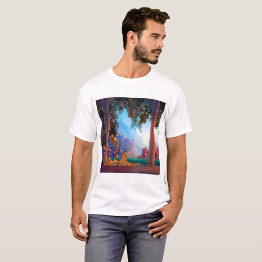 Maxfield Parrish Daybreak T-shirt (Voorkant volledig)