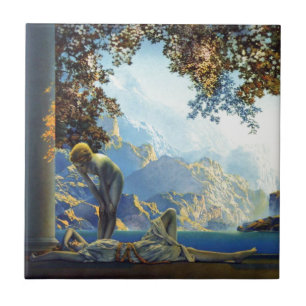 Maxfield Parrish Daybreak Tegeltje