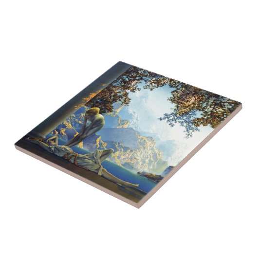 Maxfield Parrish Daybreak Tegeltje (Zijkant)