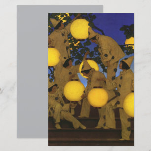 Maxfield Parrish De Lantaarn Dragers 1908 Antiek