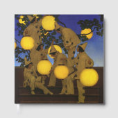 Maxfield Parrish De Lantaarn Dragers 1908 Antiek Gastenboek (Voorkant)