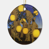 Maxfield Parrish De Lantaarn Dragers 1908 Antiek Keramisch Ornament (Links)