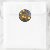 Maxfield Parrish De Lantaarn Dragers 1908 Antiek Ronde Sticker (Tas)