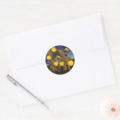 Maxfield Parrish De Lantaarn Dragers 1908 Antiek Ronde Sticker (Envelop)