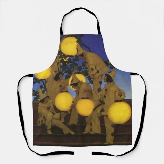 Maxfield Parrish De Lantaarn Dragers 1908 Antiek Schort (Voorkant)