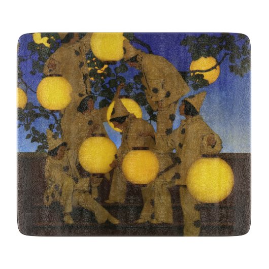 Maxfield Parrish De Lantaarn Dragers 1908 Antiek Snijplank (Voorkant)