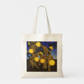 Maxfield Parrish De Lantaarn Dragers 1908 Antiek Tote Bag (Achterkant)