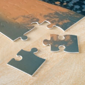 Maxfield Parrish De tuin van Allah 1918 Fijne Kuns Legpuzzel (Zijkant)