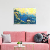 Maxfield Parrish die er vanaf weg ging 1941 Canvas Afdruk (Insitu (Woonkamer))