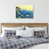 Maxfield Parrish die er vanaf weg ging 1941 Canvas Afdruk (Insitu (Slaapkamer))