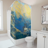 Maxfield Parrish die er vanaf weg ging 1941 Douchegordijn (In situ)