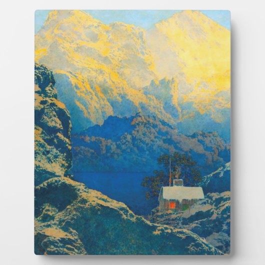 Maxfield Parrish die er vanaf weg ging 1941 Fotoplaat (Voorkant)