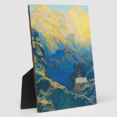 Maxfield Parrish die er vanaf weg ging 1941 Fotoplaat (Zijkant)