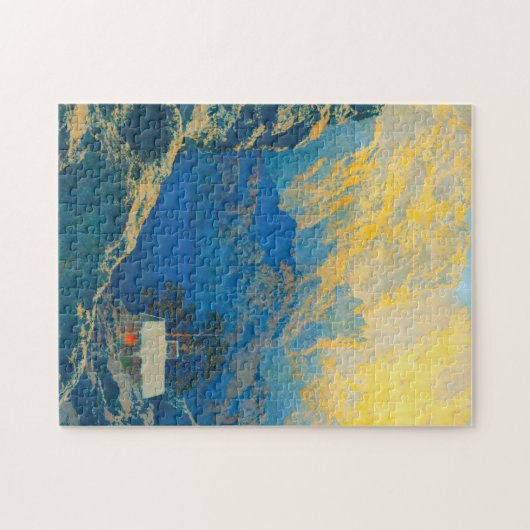 Maxfield Parrish die er vanaf weg ging 1941 Legpuzzel (Horizontaal)