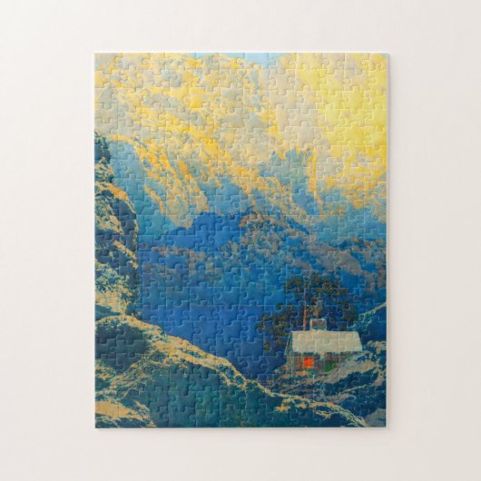 Maxfield Parrish die er vanaf weg ging 1941 Legpuzzel (Verticaal)