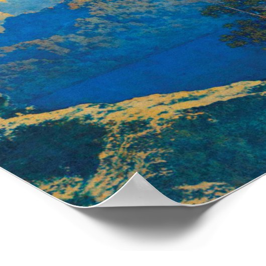 Maxfield Parrish die er vanaf weg ging 1941 Poster (Hoek)