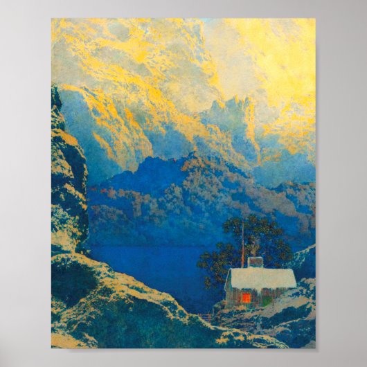 Maxfield Parrish die er vanaf weg ging 1941 Poster (Voorkant)