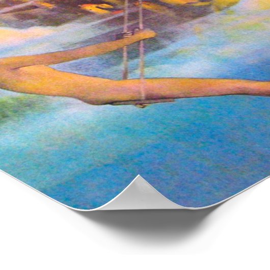 Maxfield Parrish Dinky Bird Poster (Hoek)