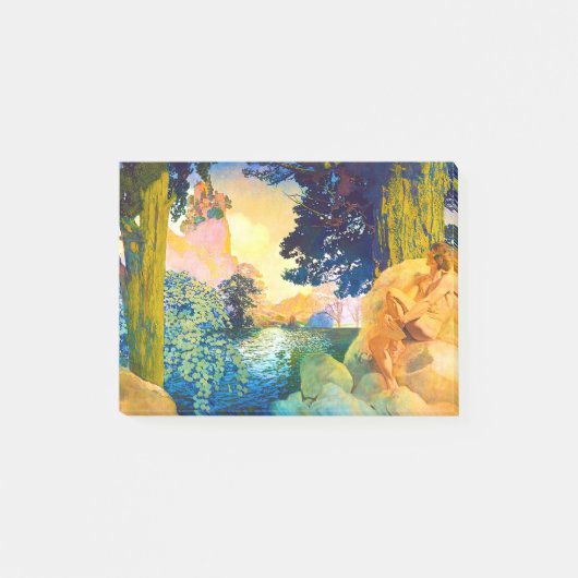 Maxfield Parrish Dream Castle Post-it® Notes (Voorkant)