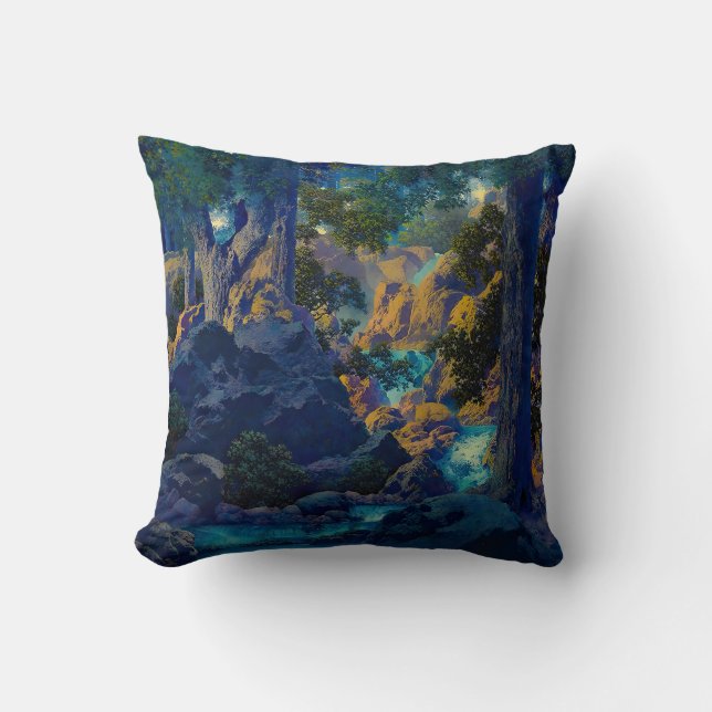 Maxfield Parrish-kunststijl Kussen (Voorkant)