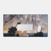 Maxfield Parrish Luchtkastelen 1904 Vintage Fantas Bureaumat (Keyboard & Muis)