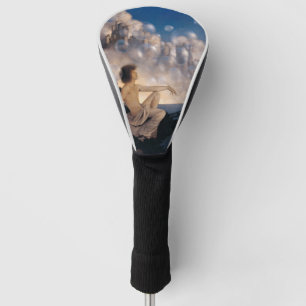 Maxfield Parrish Luchtkastelen 1904 Vintage Fantas Golfheadcover