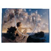 Maxfield Parrish Luchtkastelen 1904 Vintage Fantas Groot Cadeauzakje (Achterkant)