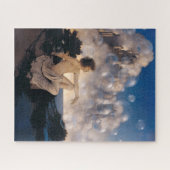 Maxfield Parrish Luchtkastelen 1904 Vintage Fantas Legpuzzel (Horizontaal)