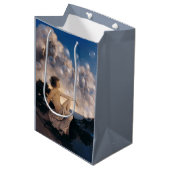 Maxfield Parrish Luchtkastelen 1904 Vintage Fantas Medium Cadeauzakje (Voorkant Gekanteld)